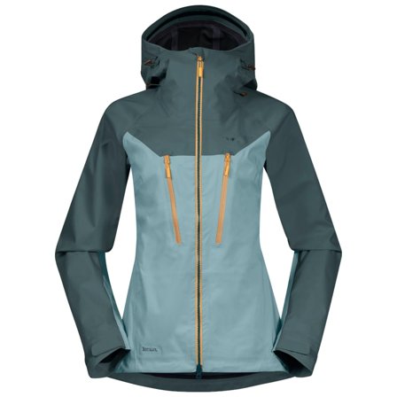 Bergans Women's Cecilie 3L Jacket Women shell jackets Green XS