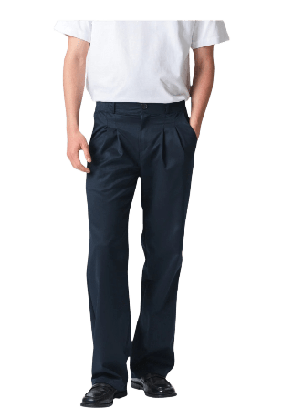 TeeShoppen Performancebyxor - Bred Passform Byxor Herr M/34