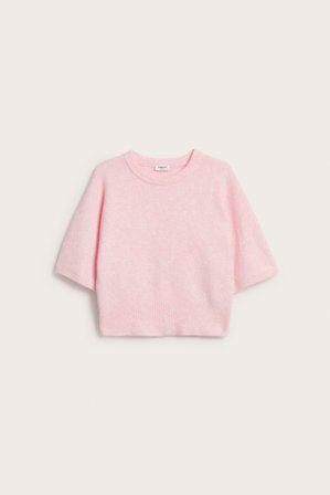 Kappahl | Stickad topp Rosa 158/164 | Rosa