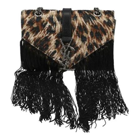 Saint Laurent Vintage Pre-owned Leather shoulder-Tass , Zwart , Dames , Maat: ONE Size Vintage Tassen