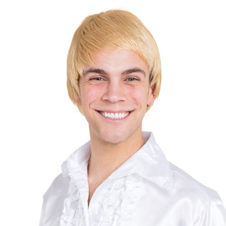 Bristol Novelty Herr 60-tals Peruk En Storlek Blond