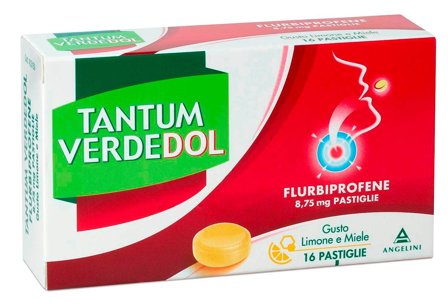 Tantum Verdedol 16 Pastiglie Limone E Miele