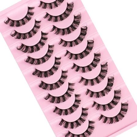 Løse Øyevipper, Russiske Strip Øyevipper, Fluffy Øyevipper - Perfet