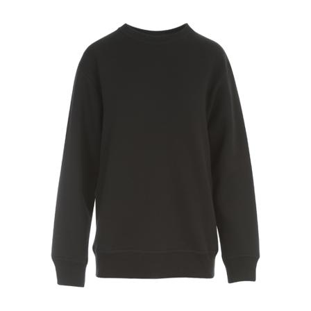 Patou, Logo Sweatshirt Zwart, Dames, Maat:S