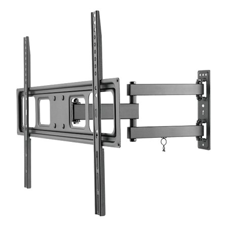 Full motion 3-way wall mount for monitor/tv, 37"-70", tilt