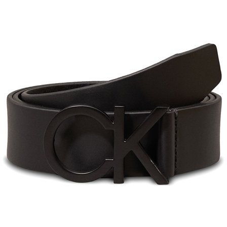 Pasek Calvin Klein Black Buckle Czarny dla mężczyzn - Paski skórzane