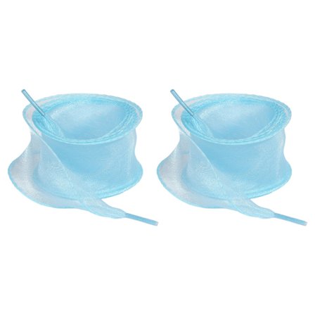 Organza Snørebånd til Træningssko, 140 cm Lange, 35 mm Brede, til Voksne, Teenagere og Børn