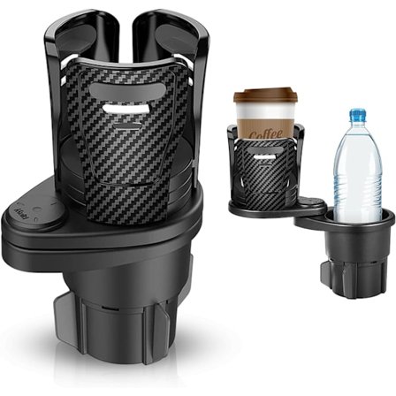 Multifunksjonell bilkoppholder i karbonfiber, modifisert coaster, bilkoppholder, drikkeholder