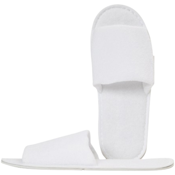 Spa Tøffel Comfort Hvit Frotté