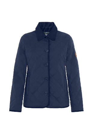 Newhouse Naomi Quilted Jacket Bomberjackor Dam Blå 36
