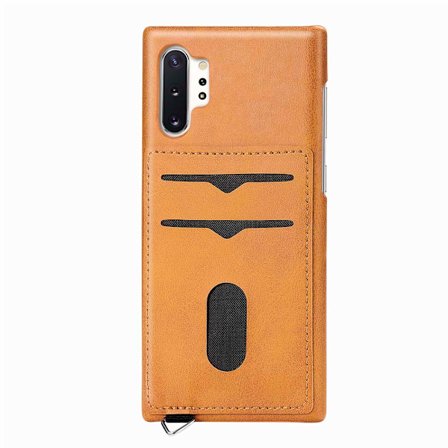 Samsung Galaxy Note10+ - Genomtänkt Skal med Korthållare