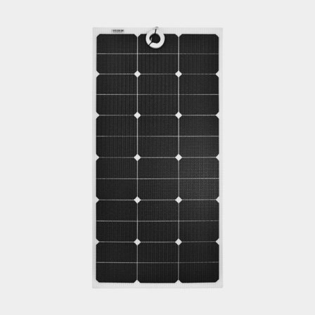 Flexibilní solární panel Juni Solar 100W Flush Mounted Cable, 100 W, monokrystalický, 12 V, 1040 x 520 x 3 mm, bílý