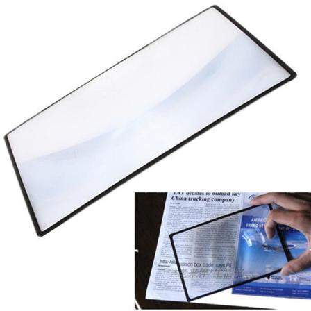 Förstoringsskärm A5, 3 X Förstoringglas Transparent One Size