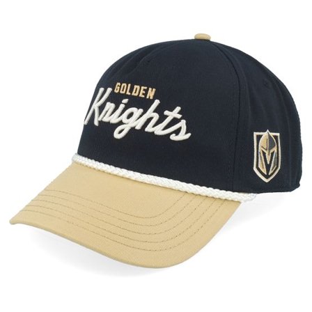 American Needle - NHL Svart adjustable Keps - Vegas Golden Knights Roscoe Black/Beige A-frame Adjustable @ Hatstore