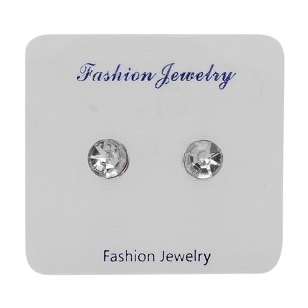 Magnetiska Akupressur Örhängen Icke Piercade Viktminskning Öron Studs Transparenta