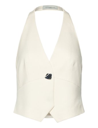 Copenhagen Muse Cmtailor-Waistcoat - White - XS