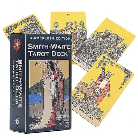 Tarotkort Oracle Card Brädspel 12*7 Smith-waite Tarot Borderless Waite