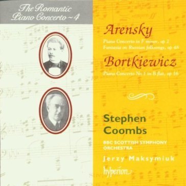 Concerti per piano vol.4 - arensky Bbc Stephen Coombs