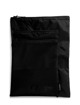 KILOMETER STUDIOS Packing Organizers Set (3 Pcs) - Black - ONE SIZE