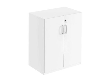 DENORD DESIGN 2xA4-hylla med dörrar vit - Lyreco - Kontorsmöbler och inredning - Skåp och hyllor - Hyllor