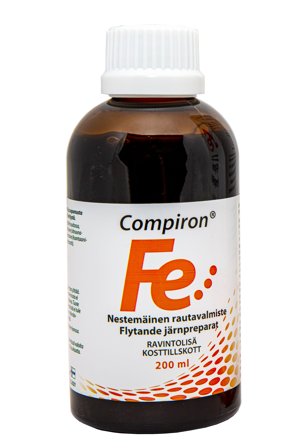 Compiron flytende jern 200 ml