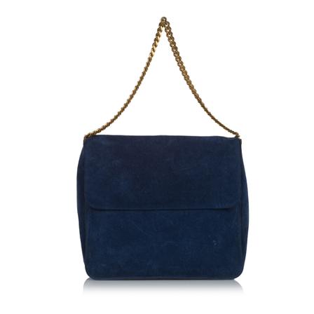 Celine Vintage, Pre-owned Bag Blauw, Dames, Maat:ONE Size