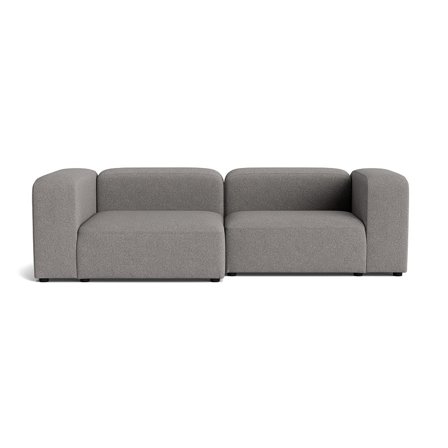 Milo chaiselong sofa, venstrevendt | 260cm - Loop Grå - 260x130x72 - Sofa, chaiselong