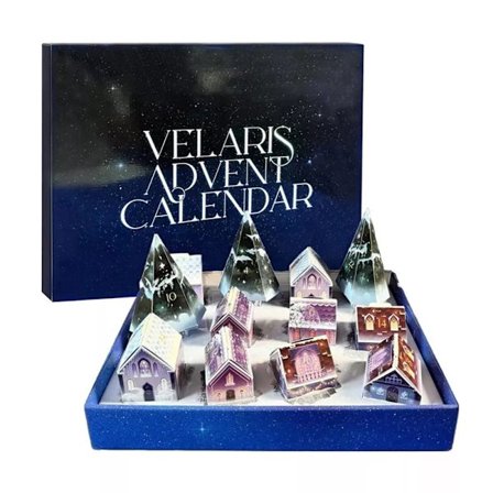 Adventskalender 2025, 12 Dage med Jul Adventskalender, Adventskalender 2025 Voksen med Smykker & Kontorartikler & Gadgets, 12 Dages Adventskalender