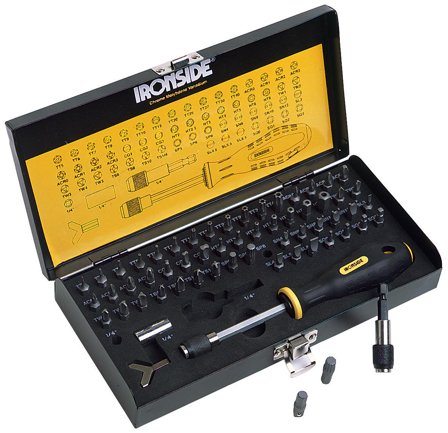 Ironside 201751 Bitssett 60 deler, Maskintilbehør & forbruk
