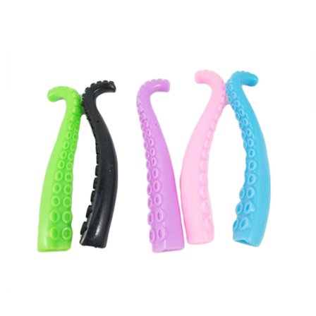 5/10 stk Blekksprut Tentakel Myke Fingerdukker Sansestimulerende Barn Leke Partygaver KAESI