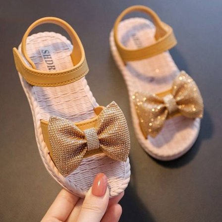 Strandsandaler flickskor GUL 24