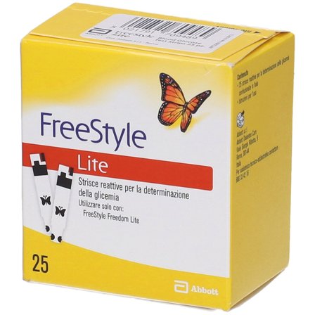 Freestyle Lite 25 Strisce Glicemia