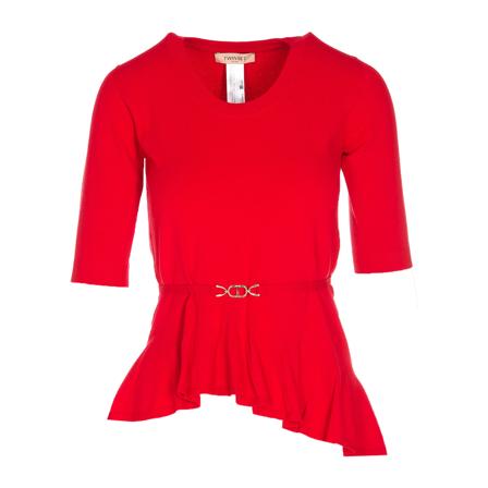 Twinset, Blouses Czerwony, Kobieta, Rozmiar: S
