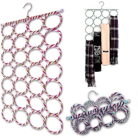 Ekstra sjal, henger, skjerf, garderobeoppbevaringsstativkrok