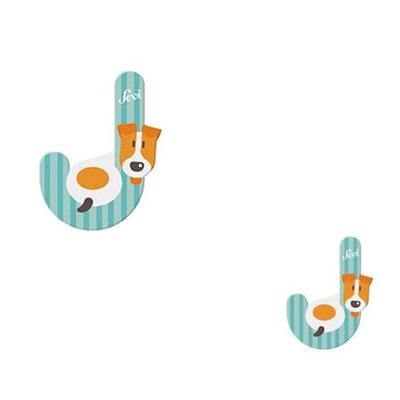 Puutähti - Sevi - J - 10 cm - Seinäsisustus - Eläimet - Satunnainen väri