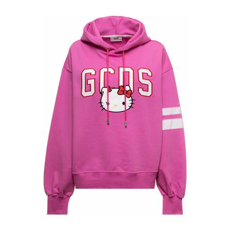 Gcds, Hoodies Różowy, Kobieta, Rozmiar: S