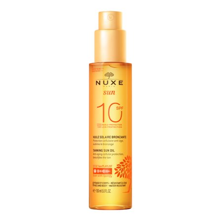 Nuxe Olio Solare Viso E Corpo SPF10 150ml - Olio solare corpo bassa prot.