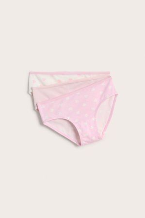 Kappahl | Brieftrosor 3-pack | Rosa