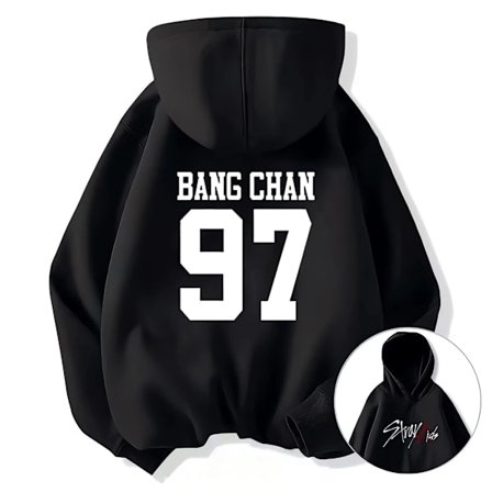 Hot Vintage Graphics trykk Stray Kids Hettegenser Dame Herre Casual hip hop streetwear Langermet Fleece pullover Unisex sweatshirts