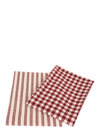 Scandinavian Home Kitchen Towels - Red - 50X70CM