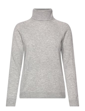 Turtle Neck Sweater Grey United Colors Of Benetton