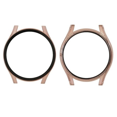Samsung Galaxy Watch 5 (40mm) watch cover with tempered glass - Rose Gold