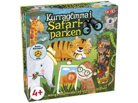 TACTIC Spel Kurragömma i Safariparken från 4år - Lyreco - Skola och förskola - Lekmaterial - Spel - Från 3 - 4 år