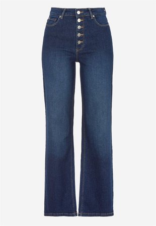 Cellbes of Sweden - Stretchjeans med hög midja - mörkblå / denim - för damer - 60