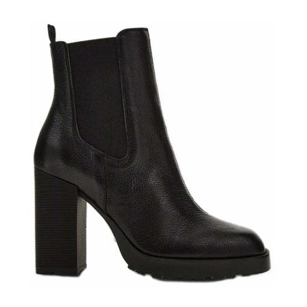 Hogan Heeled Laarzen , Zwart , Dames , Maat: 36 EU Enkellaarsjes