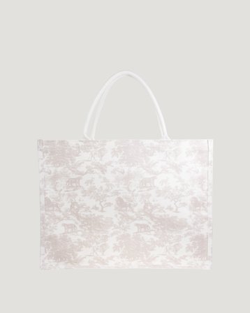 Dark Department Canvas Tote Large Beige Accessoarer Jente - Kids Brand Store