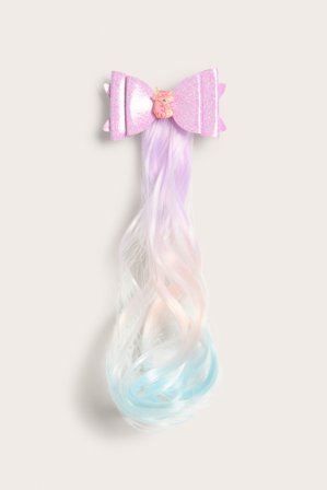 Kappahl | Hårklämma med löshår | Rosa