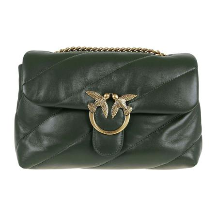 Pinko, Cross Body Bags Zielony, Kobieta, Rozmiar: ONE Size