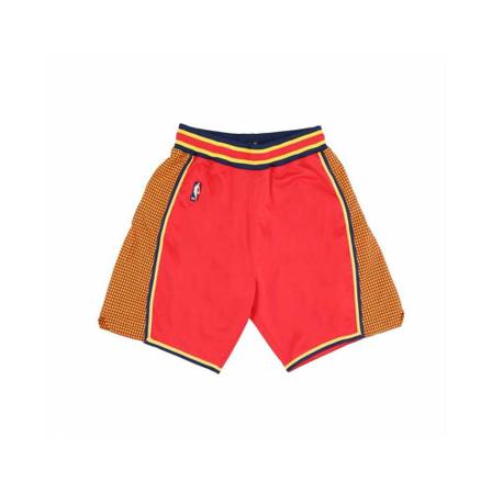 Mitchell & Ness, Casual Shorts Rood, Heren, Maat:L