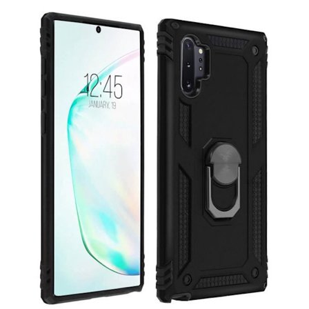Coque - AVIZAR - Galaxy Note 10 Plus - Bi-materialer - Hård och Mjuk - Stöd för Videor